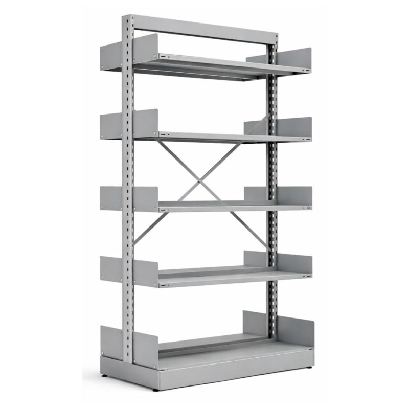 Estante Biblioteca Centro 12 Bandejas – 1,98×0,92×0,55m – 3013