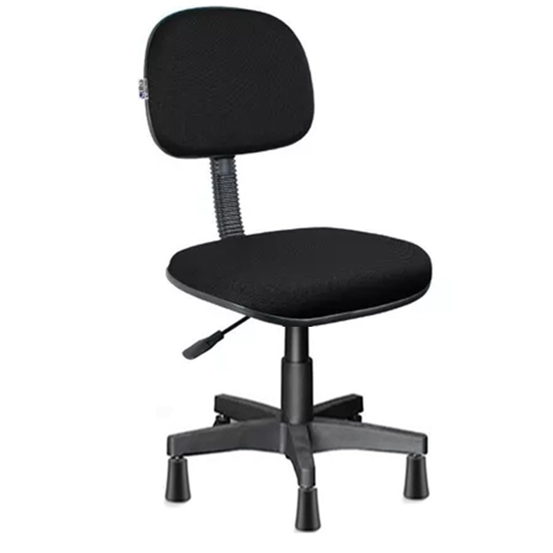Cadeira para Costureira Tecido Preto – 2701