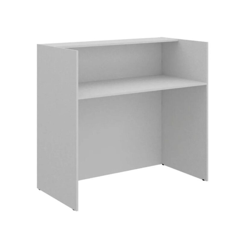 Balcão de Atendimento 1,20×0,60m- s/ Gavetas Cinza – 1602