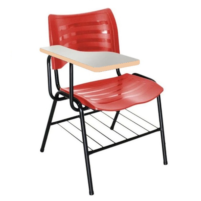 Carteira Universitária Plástica – Plástico Vermelho (Polipropileno) – 4003