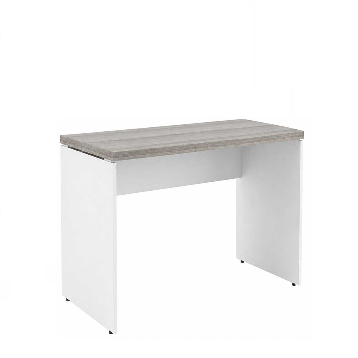 Mesa de Escritório Reta 1,20 X 0,60 – Cor Fresno/Branco – Marzo Vitorino – 1001