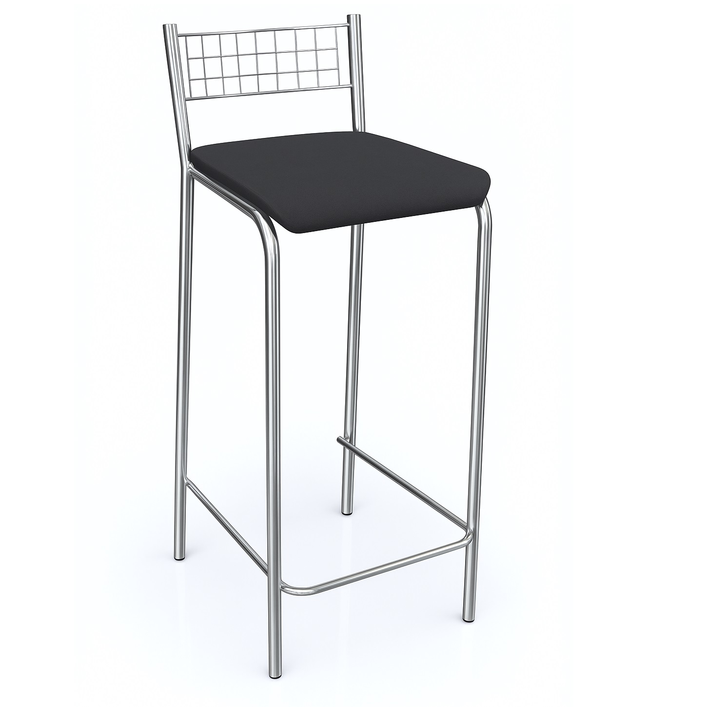 Banqueta Cromada Gênova – 7004